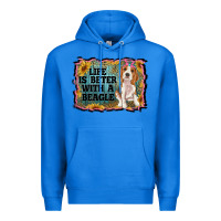 True Royal life is better with a beagle Premium Hoodie - RanaPortraitStore