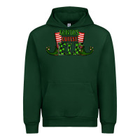Forest Green santa's cutest elf christmas Urban Hoodie - RanaPortraitStore