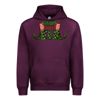 Mauve Wine santa's cutest elf christmas Urban Hoodie - RanaPortraitStore