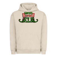 Pigment French Oak santa's cutest elf christmas Urban Hoodie - RanaPortraitStore