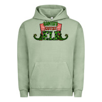 Pigment Oil Green santa's cutest elf christmas Urban Hoodie - RanaPortraitStore