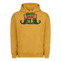 Pigment Peanut Butter santa's cutest elf christmas Urban Hoodie - RanaPortraitStore