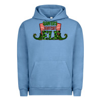 Pigment Pebble Blue santa's cutest elf christmas Urban Hoodie - RanaPortraitStore