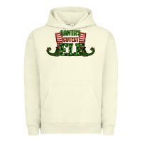 Pigment Pistachio santa's cutest elf christmas Urban Hoodie - RanaPortraitStore