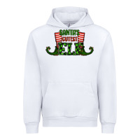 White santa's cutest elf christmas Urban Hoodie - RanaPortraitStore