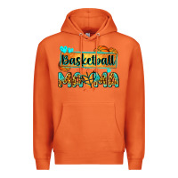 Carrot basketball mama with leopard Premium Hoodie - Zillion Design Studio