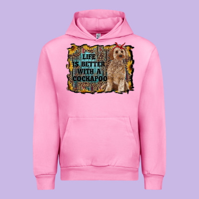 Life Is Better With A Cockapoo Urban Hoodie Designed By Ranaportraitstore