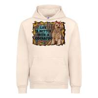 Sandshell life is better with a cockapoo Urban Hoodie - RanaPortraitStore