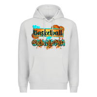 Dove Grey basketball grandma with leopard Premium Hoodie - Zillion Design Studio