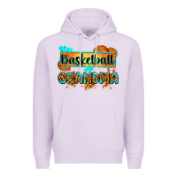 Lilac basketball grandma with leopard Premium Hoodie - Zillion Design Studio