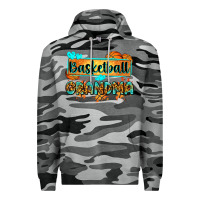Slate Camo basketball grandma with leopard Premium Hoodie - Zillion Design Studio