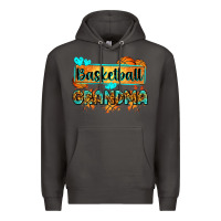 Smoke basketball grandma with leopard Premium Hoodie - Zillion Design Studio