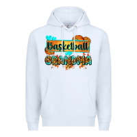 White basketball grandma with leopard Premium Hoodie - Zillion Design Studio