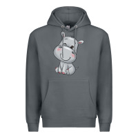 Rock hippo Premium Hoodie - texasbilliewilder