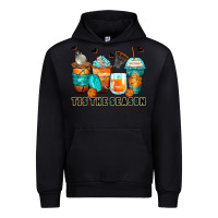 Black tis' the season basketball coffee cups Urban Hoodie - Zillion Design Studio