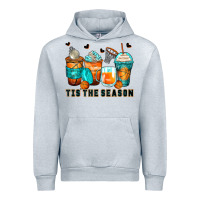 Heather Grey tis' the season basketball coffee cups Urban Hoodie - Zillion Design Studio