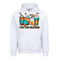 White tis' the season basketball coffee cups Urban Hoodie - Zillion Design Studio