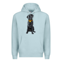 Blue Mist labrador retriever with overflow Premium Hoodie - texasbilliewilder