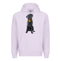 Lilac labrador retriever with overflow Premium Hoodie - texasbilliewilder