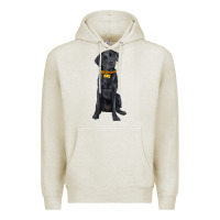 Oatmeal Heather labrador retriever with overflow Premium Hoodie - texasbilliewilder