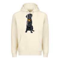 Sandshell labrador retriever with overflow Premium Hoodie - texasbilliewilder