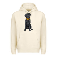 Tofu labrador retriever with overflow Premium Hoodie - texasbilliewilder