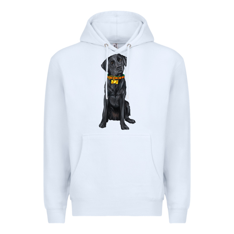 Labrador Retriever With Overflow Premium Hoodie by texasbilliewilder | Teevron