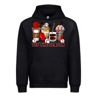 Black tis' the season baseball coffee cups Urban Hoodie - Zillion Design Studio