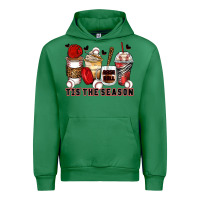 Emerald tis' the season baseball coffee cups Urban Hoodie - Zillion Design Studio