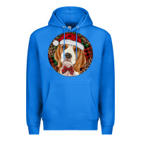 True Royal beagle christmas ornament Premium Hoodie - RanaPortraitStore
