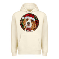 Sandshell beagle christmas ornament Premium Hoodie - RanaPortraitStore