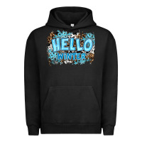 Pigment Black hello winter Urban Hoodie - RanaPortraitStore