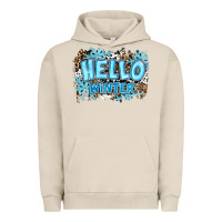 Pigment French Oak hello winter Urban Hoodie - RanaPortraitStore