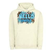 Pigment Pistachio hello winter Urban Hoodie - RanaPortraitStore