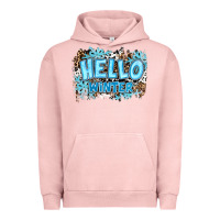 Pigment Salmon hello winter Urban Hoodie - RanaPortraitStore