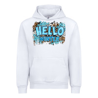 White hello winter Urban Hoodie - RanaPortraitStore
