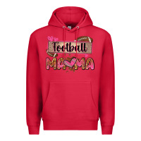Cardinal football mama with leopard Premium Hoodie - Zillion Design Studio