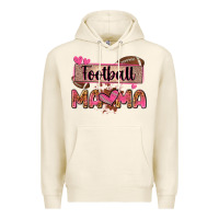 Tofu football mama with leopard Premium Hoodie - Zillion Design Studio