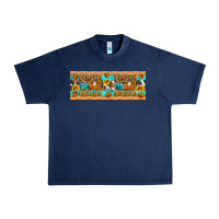 Navy Pumpkin Pie Obsessed Urban Heavy Tee - Artiststas
