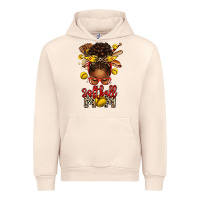 Sandshell softball mom afro messy bun Urban Hoodie - texasbilliewilder