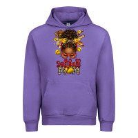 Tulip softball mom afro messy bun Urban Hoodie - texasbilliewilder