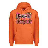 Carrot football granny with leopard Premium Hoodie - Zillion Design Studio