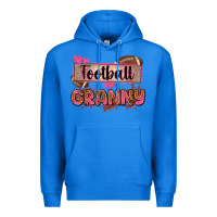 True Royal football granny with leopard Premium Hoodie - Zillion Design Studio