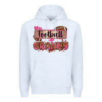 White football granny with leopard Premium Hoodie - Zillion Design Studio