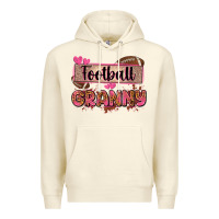Sandshell football granny with leopard Premium Hoodie - Zillion Design Studio