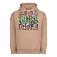 Pigment Burro some moms cuss too much mothers day Urban Hoodie - texasbilliewilder