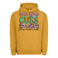 Pigment Peanut Butter some moms cuss too much mothers day Urban Hoodie - texasbilliewilder