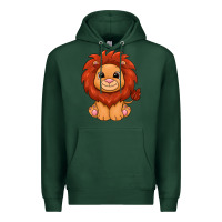 Sports Green lion Premium Hoodie - texasbilliewilder