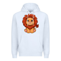 White lion Premium Hoodie - texasbilliewilder