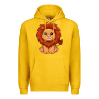 Lemon lion Premium Hoodie - texasbilliewilder